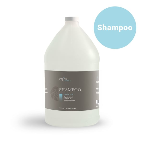 Zogics Organics Shampoo, Fresh Air, 1 gallon OSFA128-Single - main